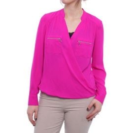 INC International Concepts I N C  Zipper-Pocket Surplice Blouse  Created for Macy s   Reviews - Tops - Women - Macy s at Macys